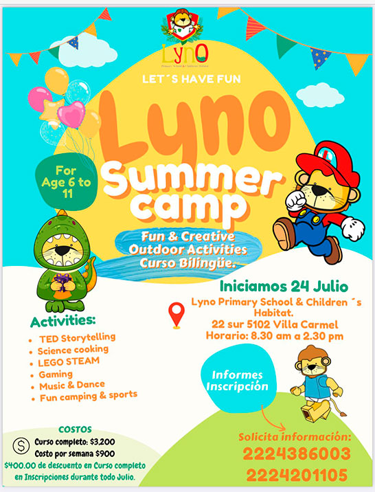Summer Camp - Curso de Verano Lyno